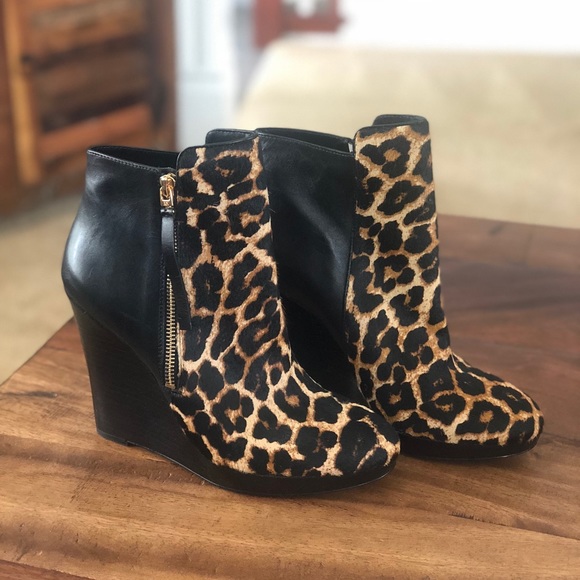 michael kors cheetah boots